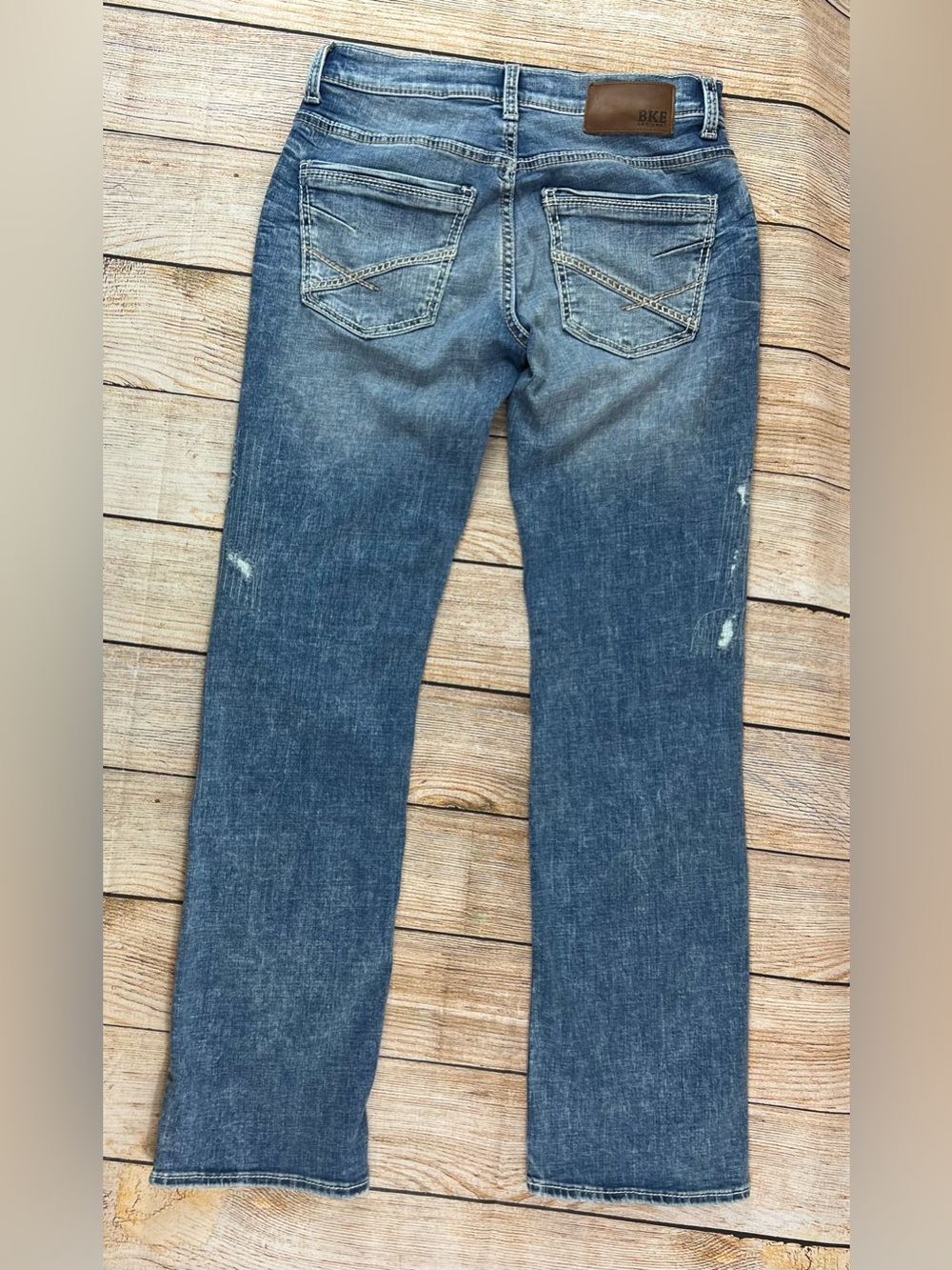 Mens BKE The Buckle Denim Blue Jeans Aiden Size 29x32 Boot Stretch